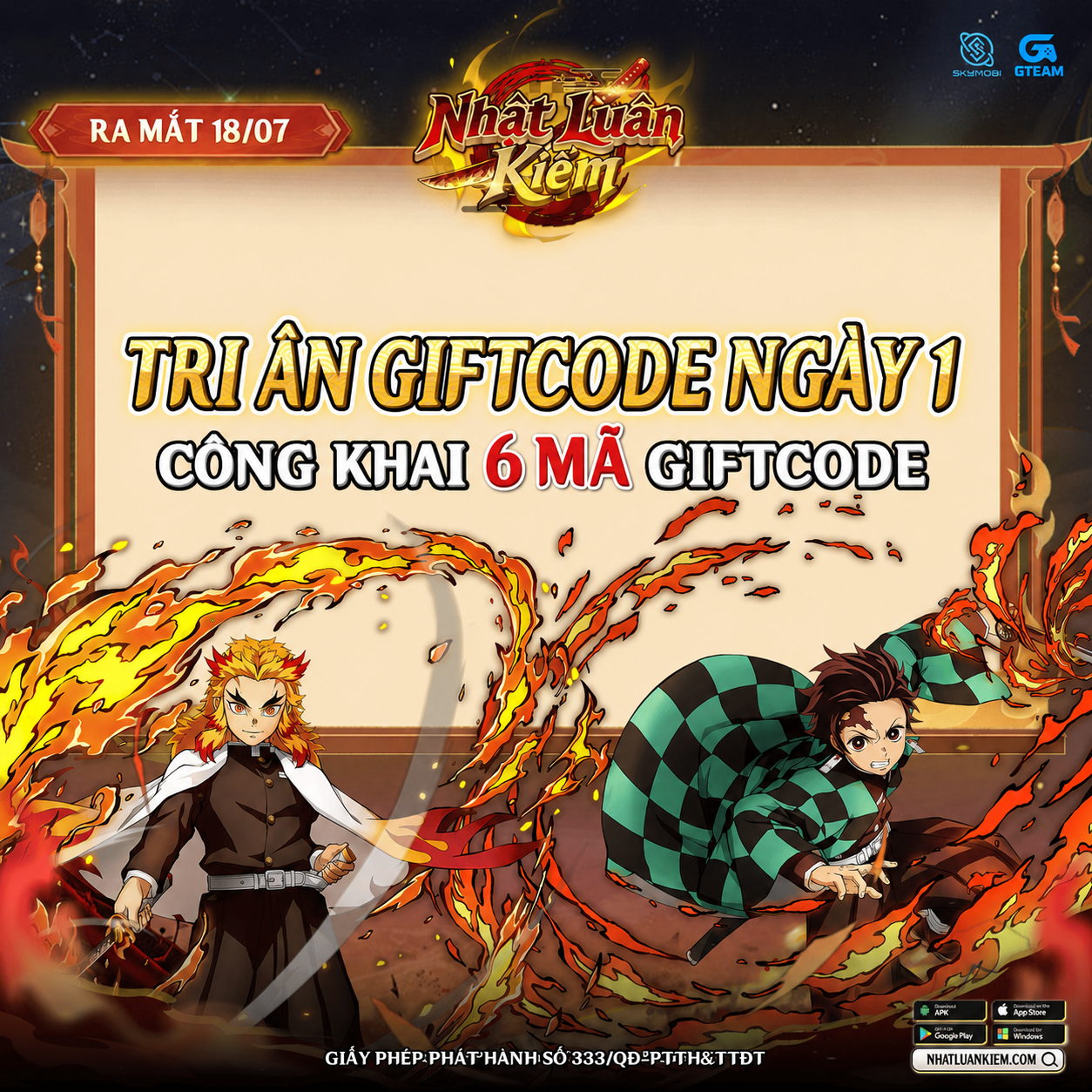 Công Khai Toàn Bộ Giftcode Event