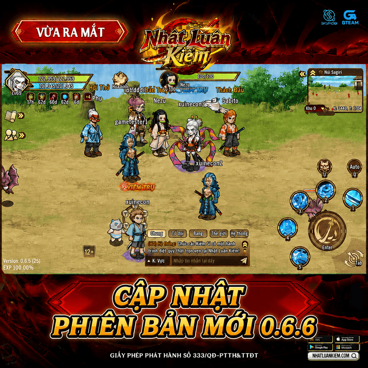 Cập Nhật Bản Mới 0.6.6 - Huy Chương Kiếm Sĩ Rương Đồ & Cải Trang