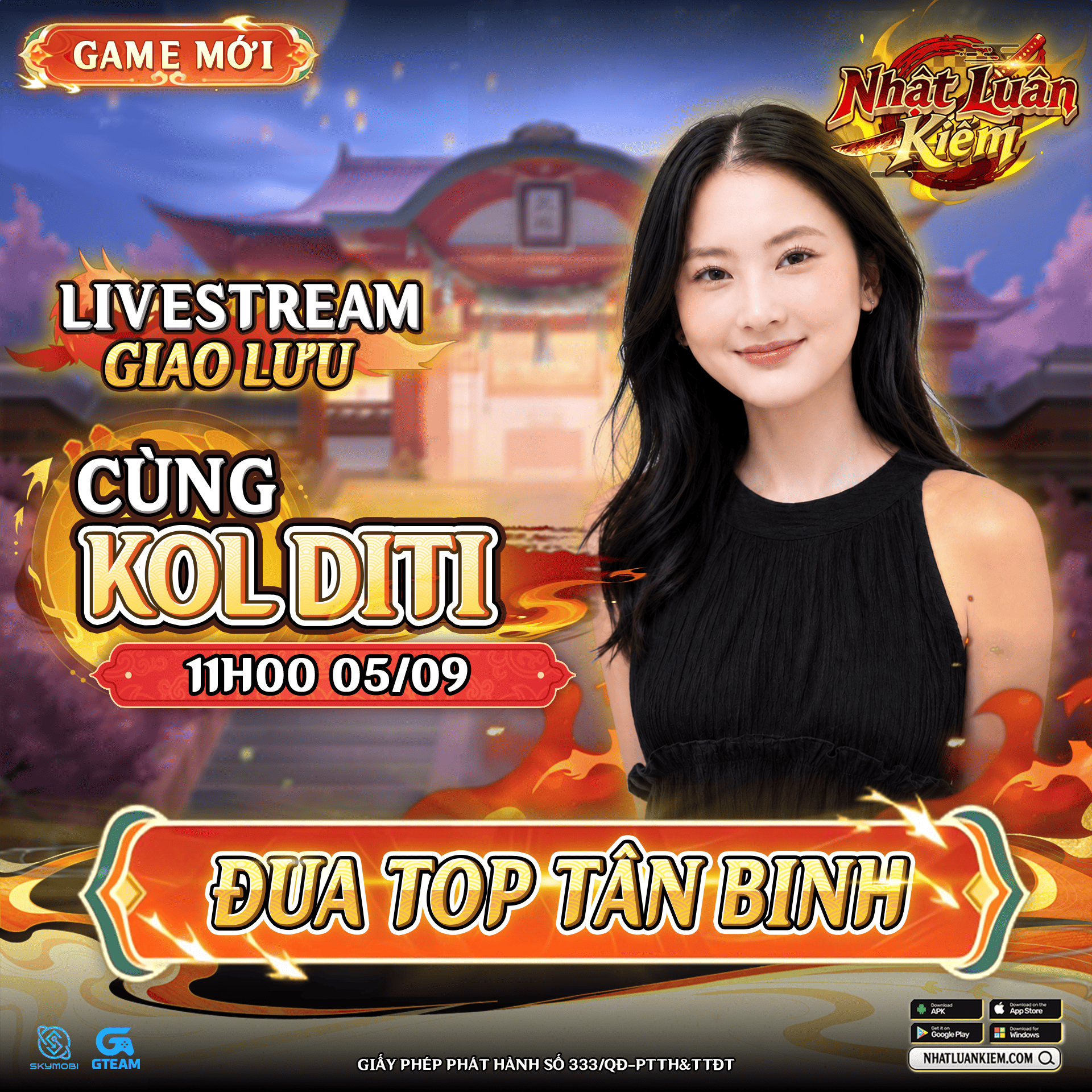 Livestream Săn Quỷ Cùng Kol DITI Đua Top Tân Binh