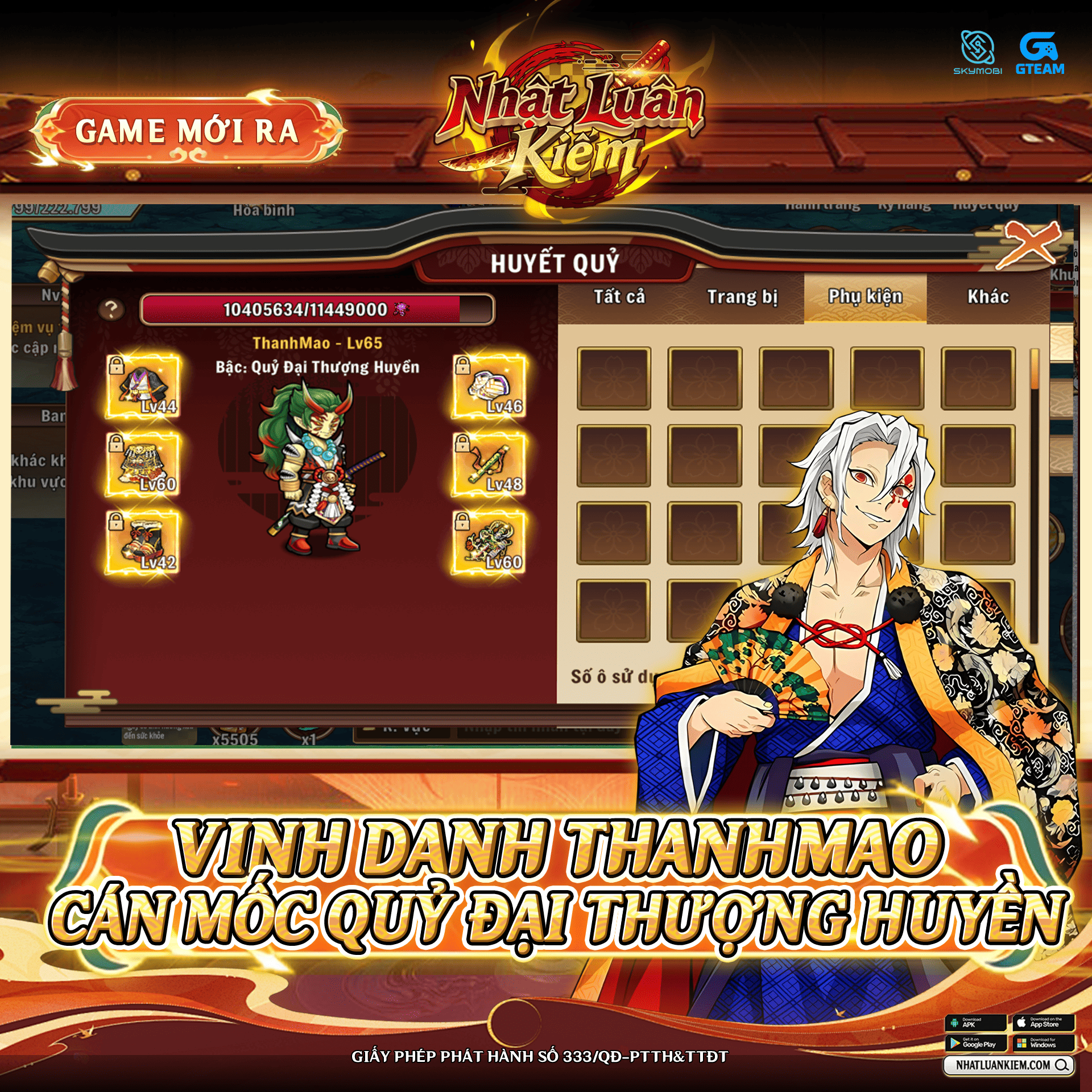 Vinh Danh Thanhmao Đạt Bậc Quỷ Đại Thượng Huyền