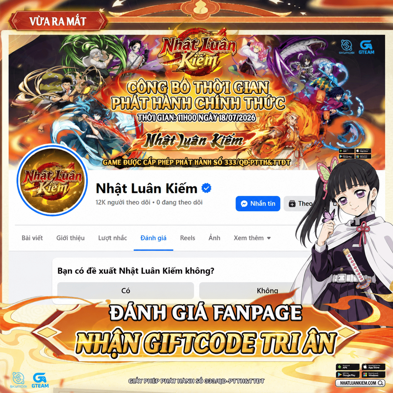 Đánh Giá Fanpage Nhận Giftcode Giới Hạn