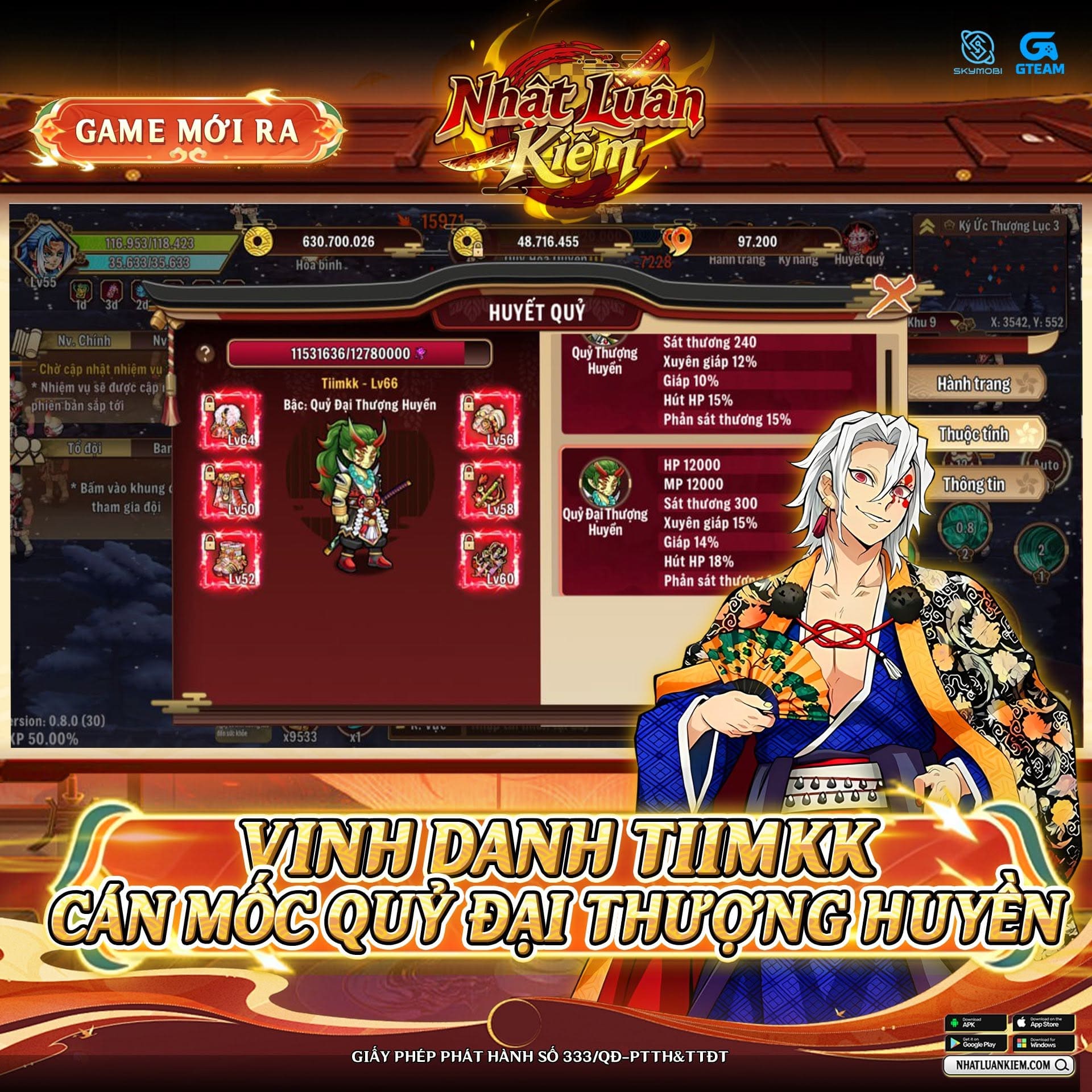 Vinh Danh Tiimkk & Moiiii Đạt Bậc Đại Quỷ Thượng Huyền